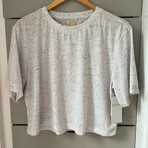 ZELLA ALL DAY CROP TOP ACTIVE YOGA WOMENS SIZE MediumGREY NEW